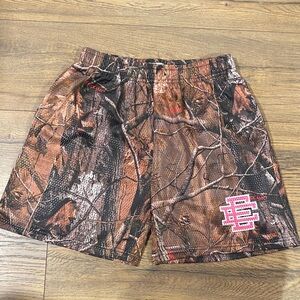 Camo Pink Logo Eric Emanuel EE Men's Shorts